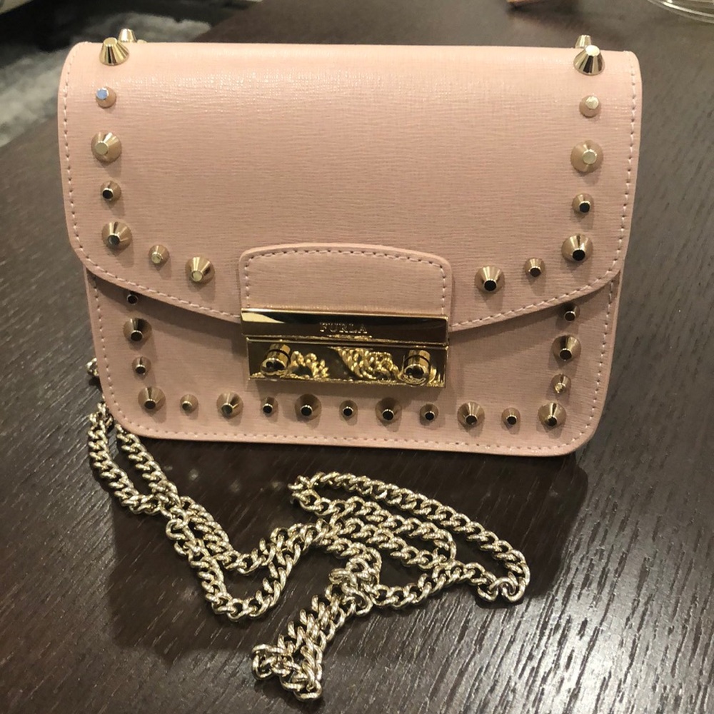 Furla studded metropolis crossbody light pink - Picture 2 of 7